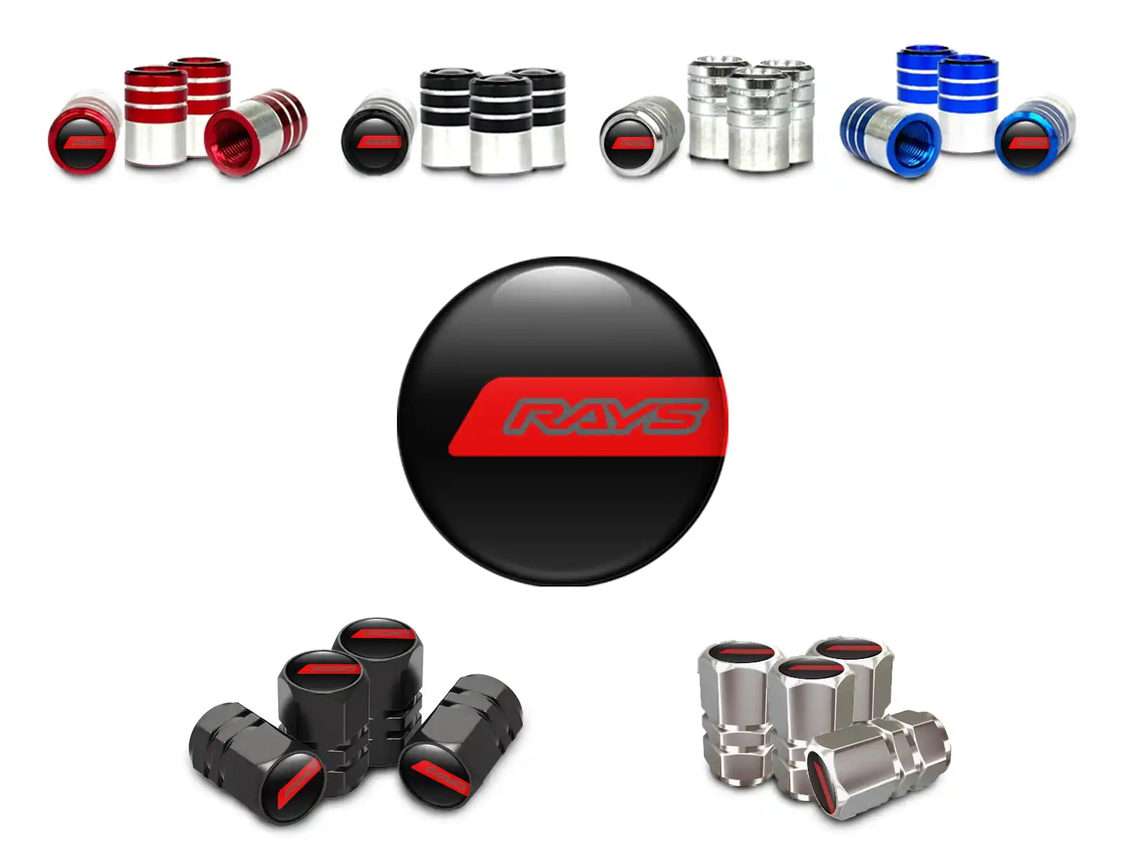 Rays Copri valvole Camion Stile Premium
